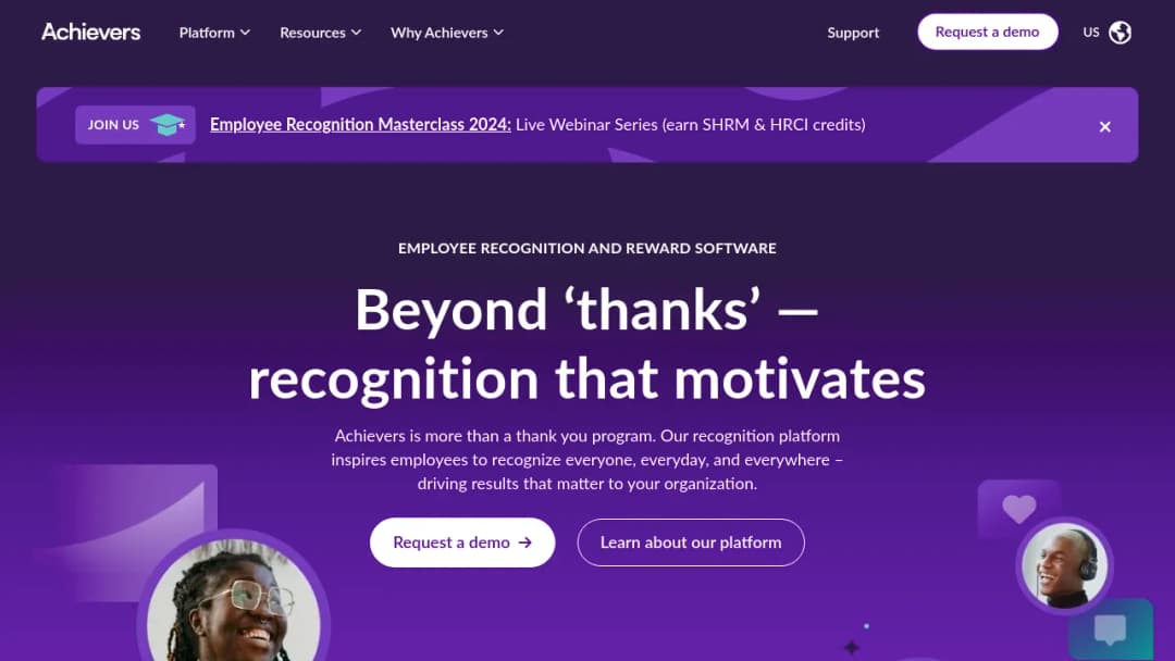 Achievers screenshot
