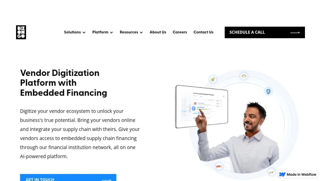 Bizongo screenshot