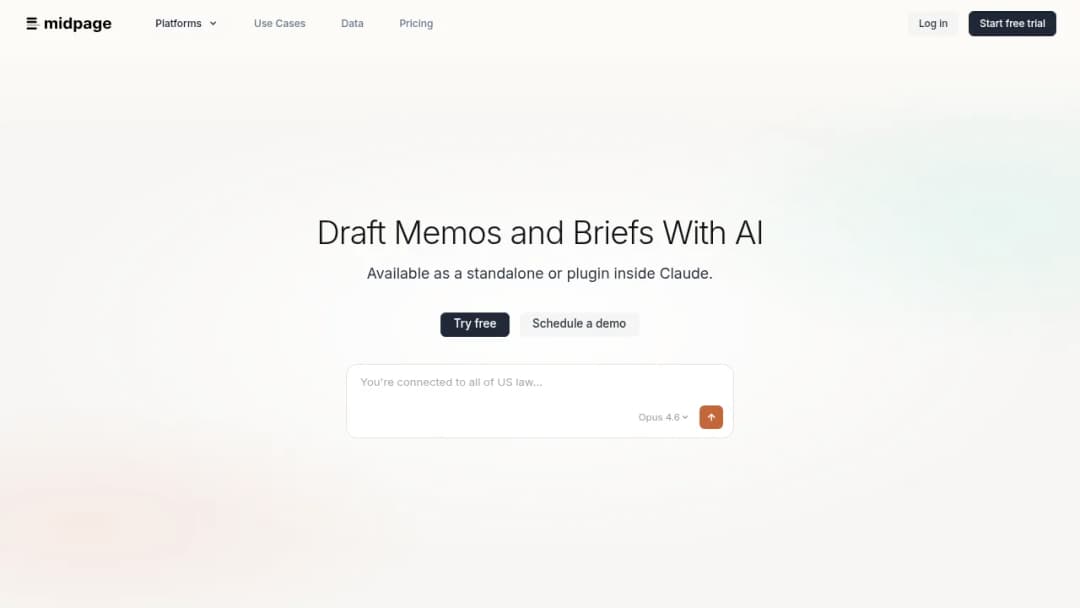 Midpage screenshot