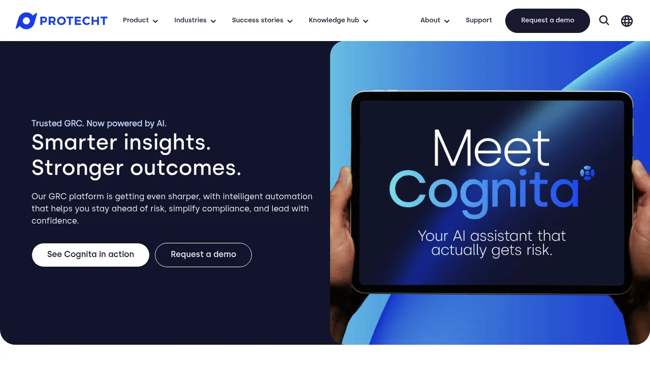 Protecht Group screenshot