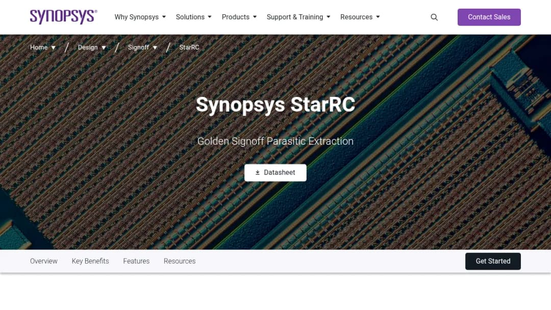 Synopsys StarRC screenshot