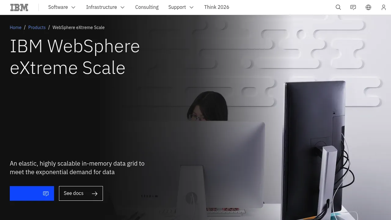 IBM Websphere Extreme Scale screenshot