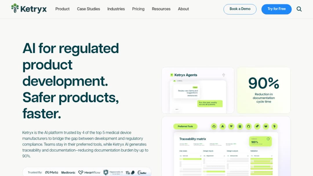 Ketryx screenshot