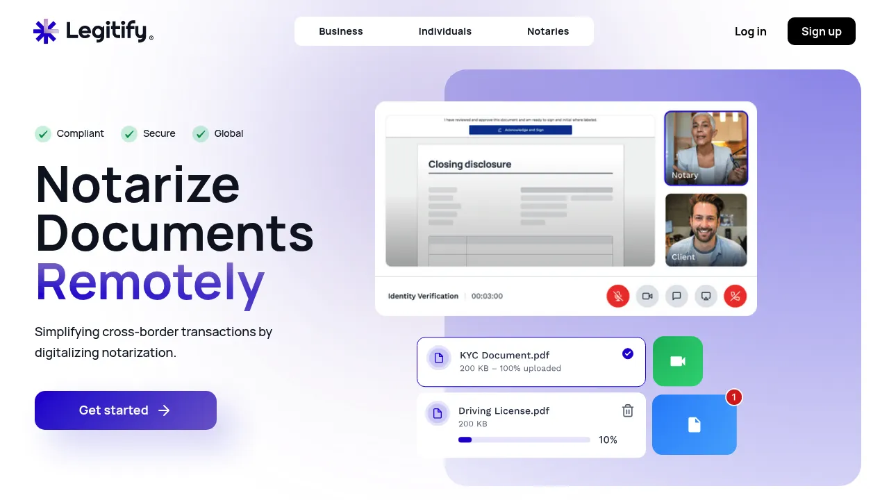 Legitify screenshot