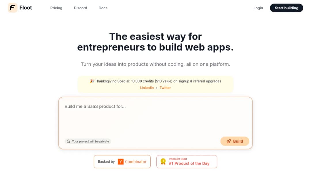 Floot screenshot