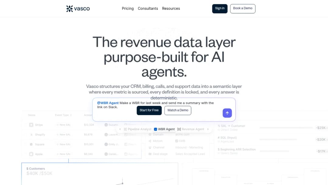 Vasco screenshot