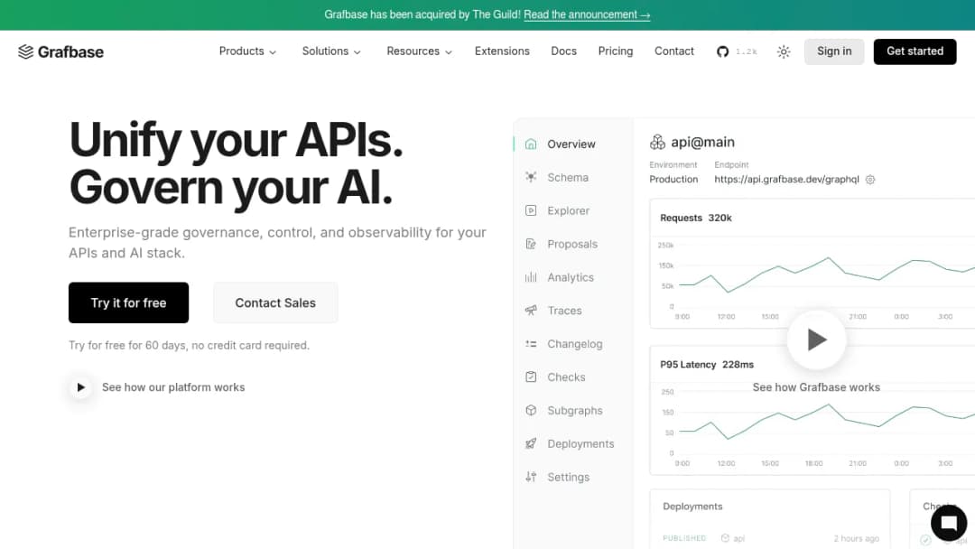 Grafbase screenshot