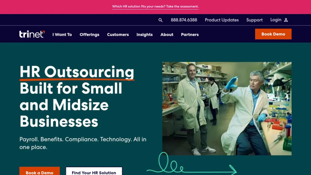 Zenefits screenshot