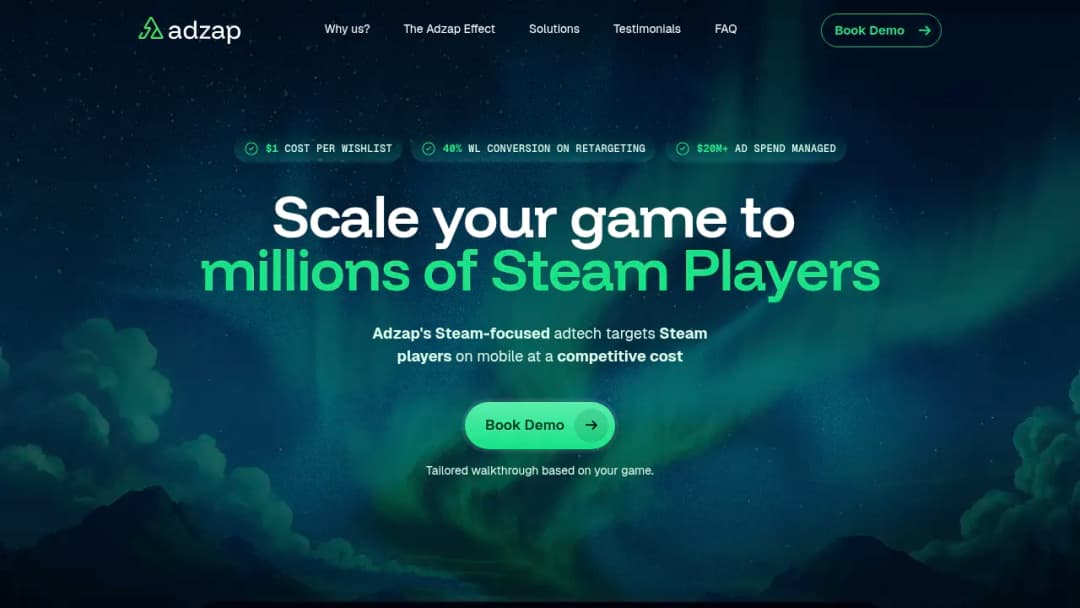 Adzap screenshot