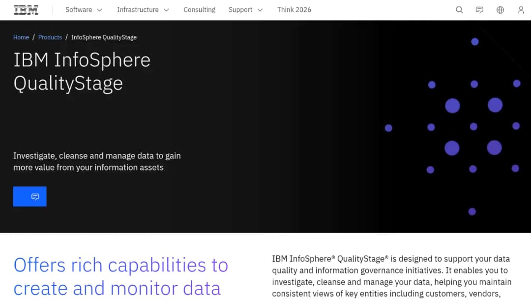 IBM Infosphere Qualitystage screenshot