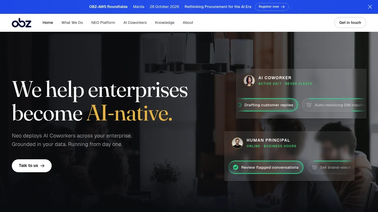 OneByZero screenshot
