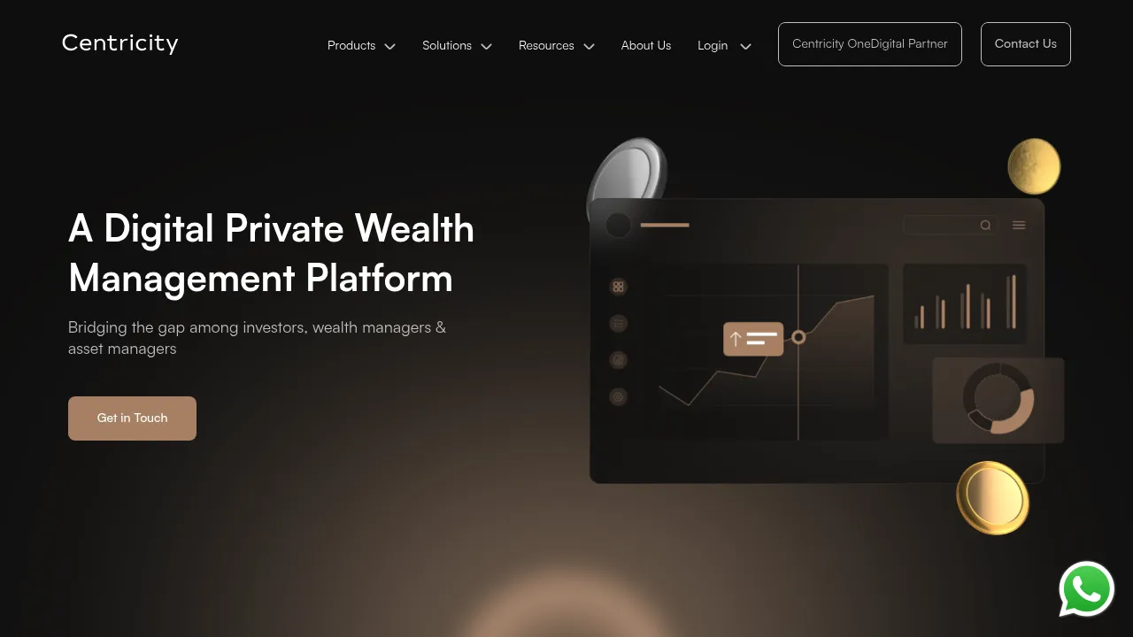 Centricity WealthTech screenshot
