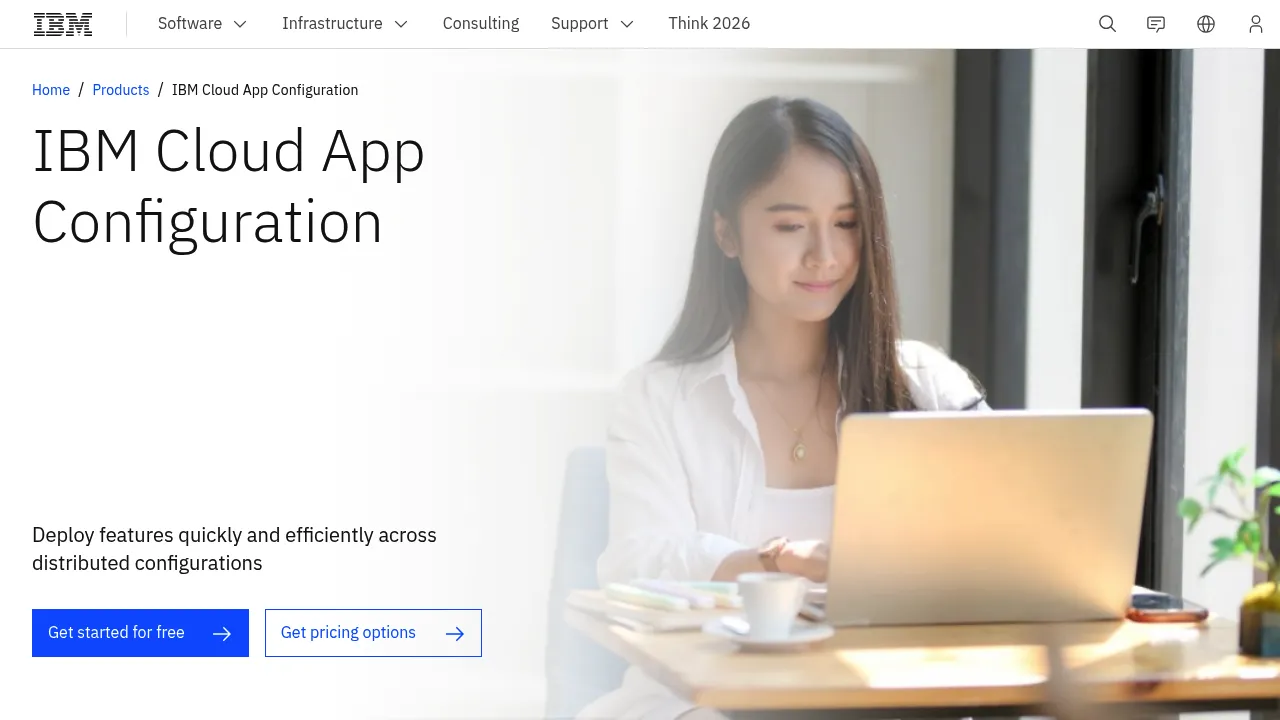 IBM App Configuration screenshot