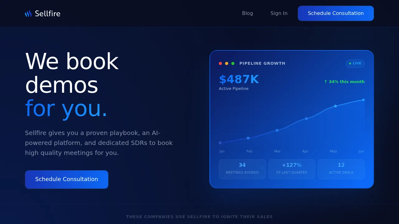 Sellfire screenshot