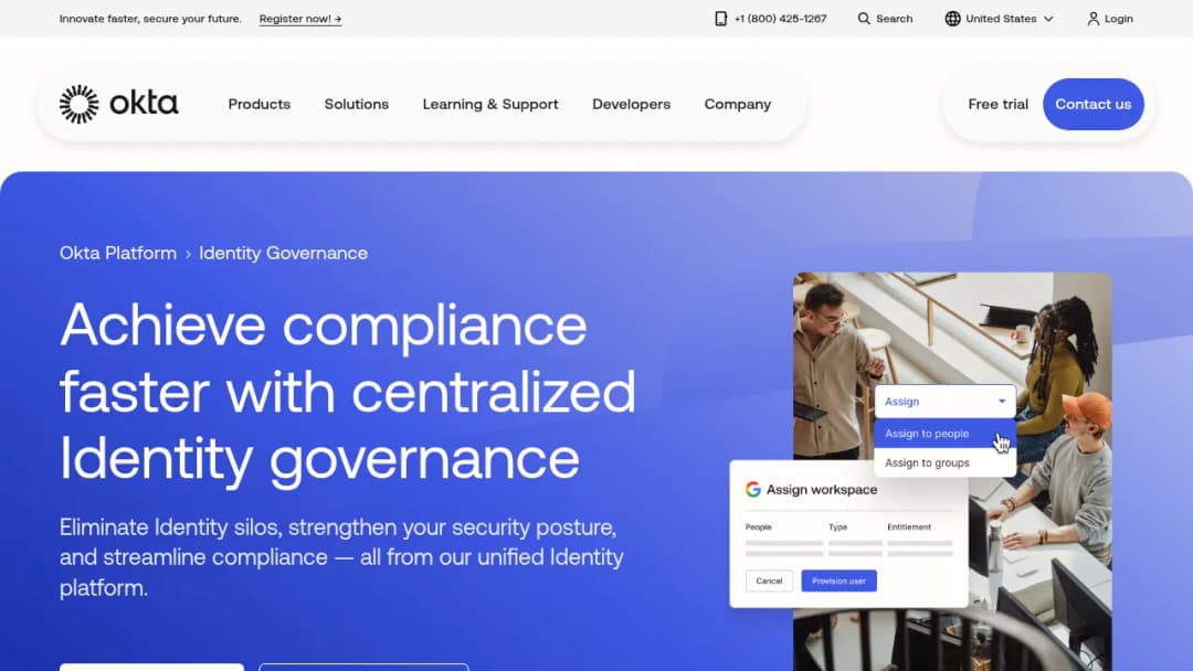 Okta Identity Governance screenshot