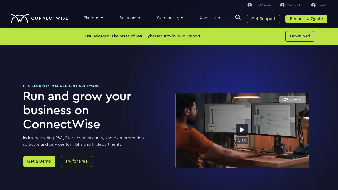 ConnectWise screenshot