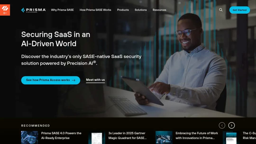 Palo Alto Networks SaaS Security screenshot