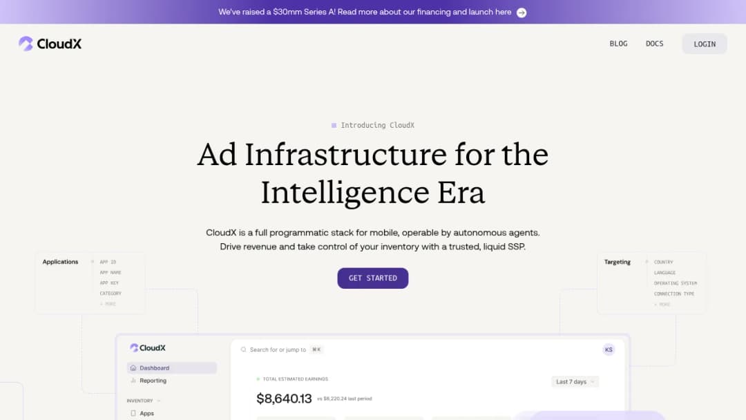 CloudX screenshot
