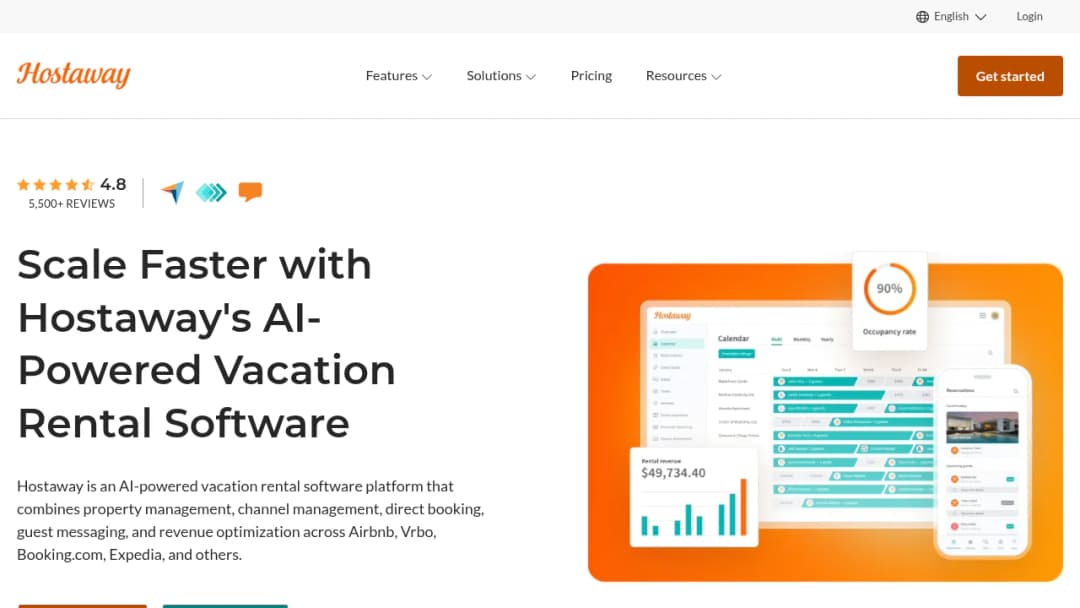 Hostaway screenshot