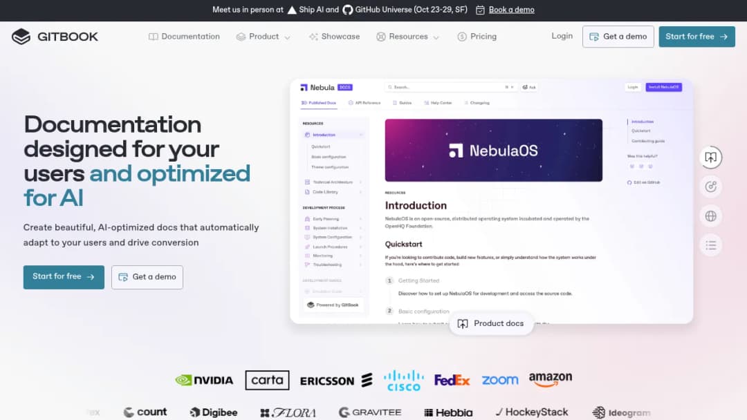GitBook screenshot