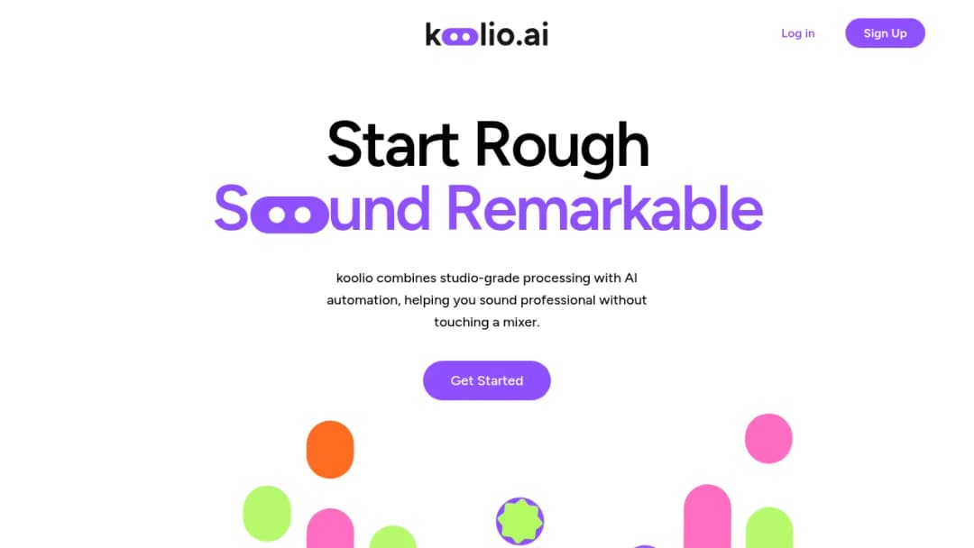 Koolio.ai screenshot