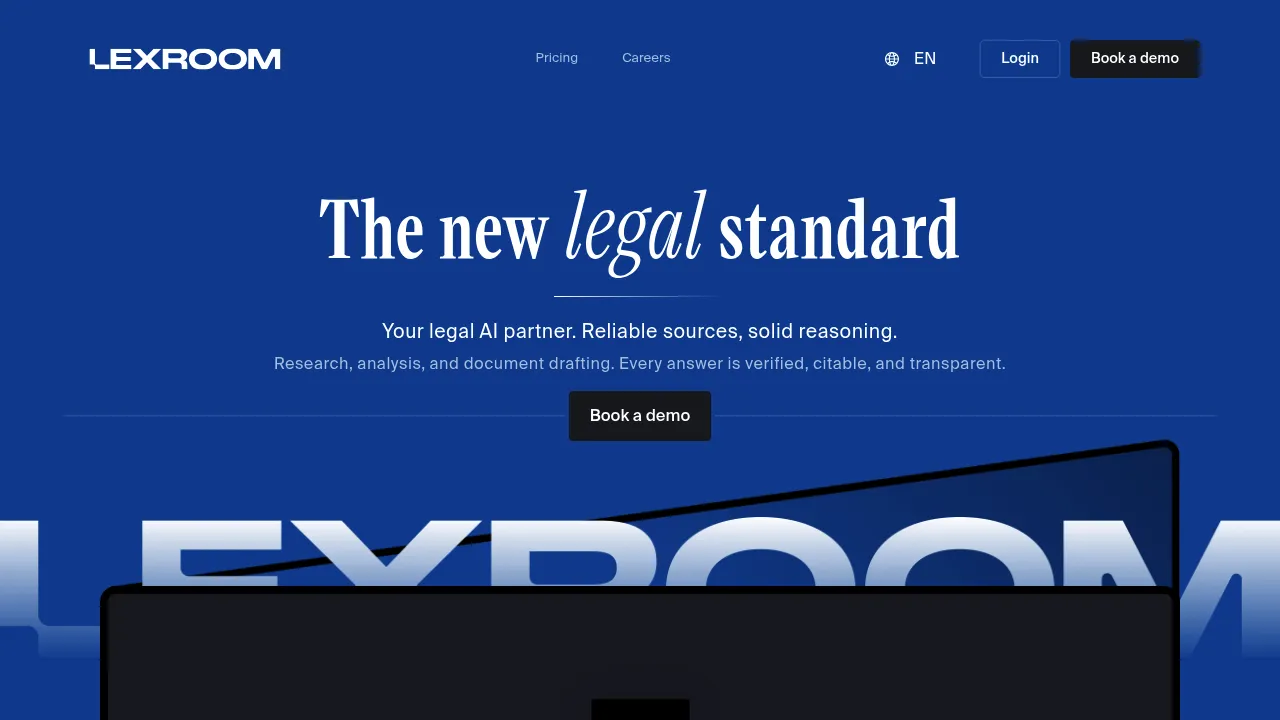 Lexroom screenshot
