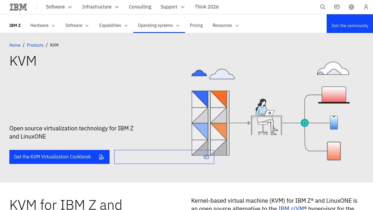 IBM Kvm screenshot