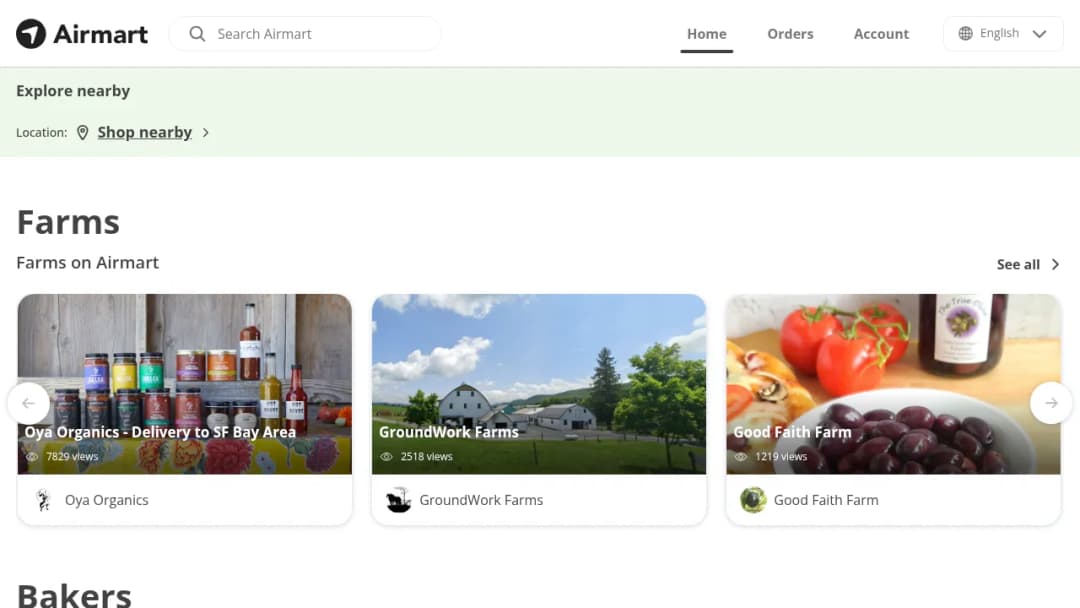 Airmart screenshot