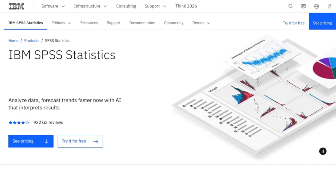 IBM SPSS Statistics screenshot