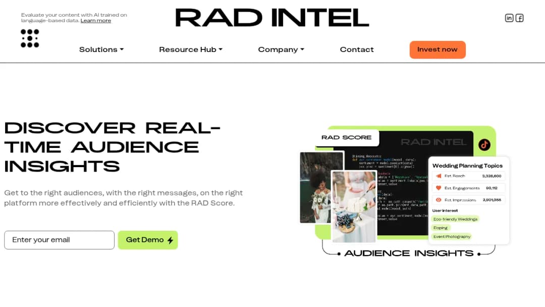 RAD INTEL screenshot