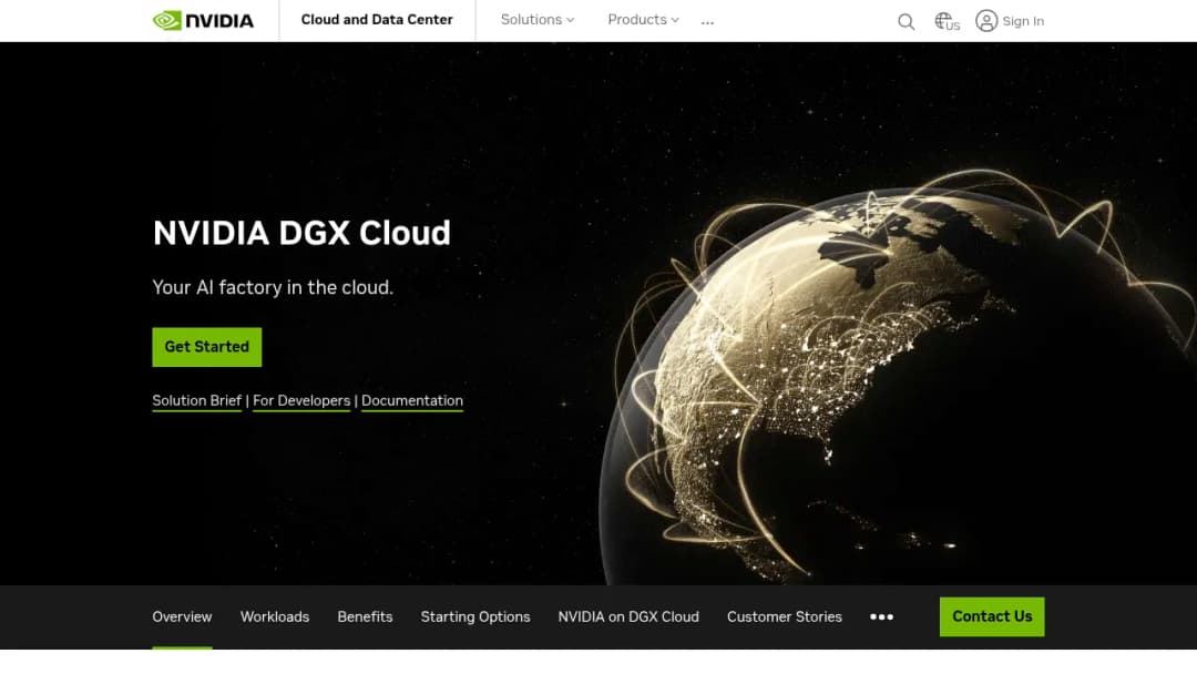 NVIDIA Omniverse Cloud screenshot