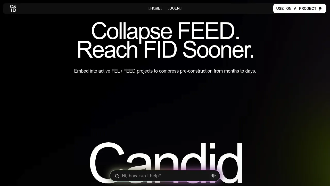 Candid Intelligence screenshot