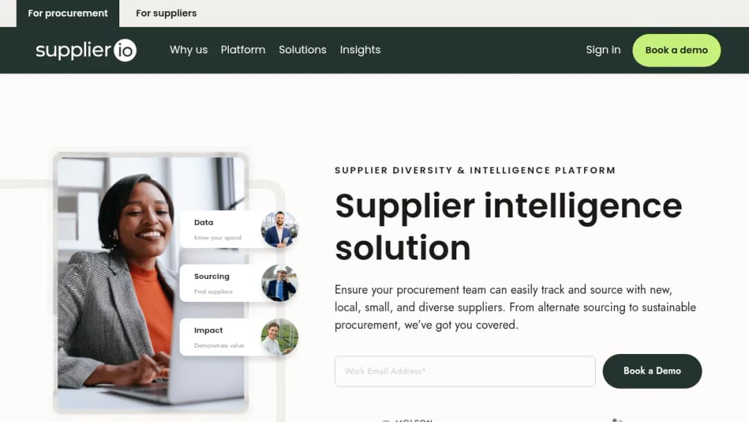 Supplier.io screenshot