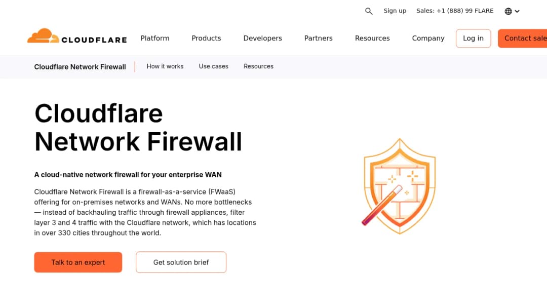 Cloudflare Magic Firewall screenshot