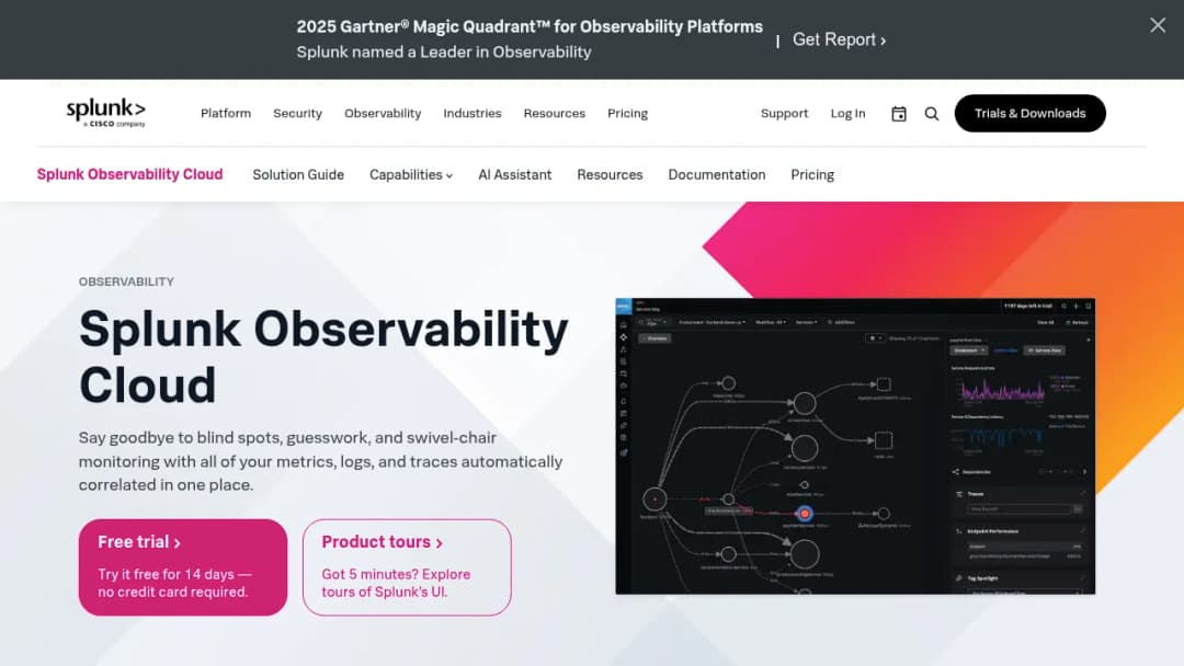 Splunk Observability Cloud screenshot