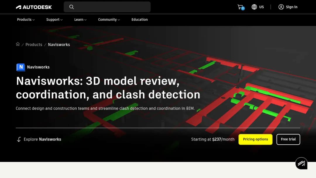 Autodesk Navisworks screenshot