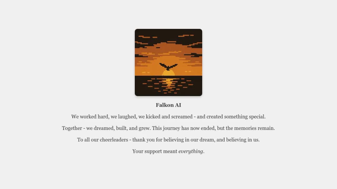 Falkon screenshot