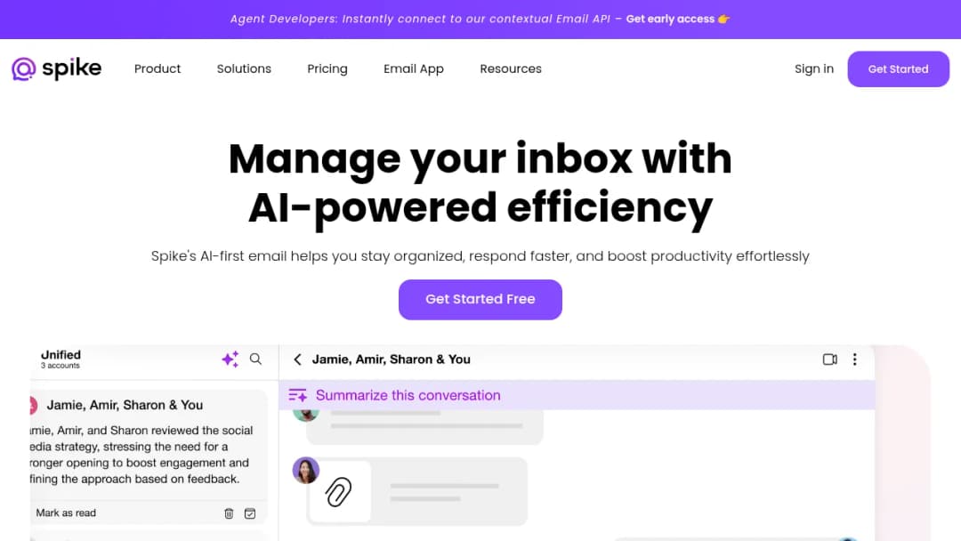 Spike screenshot