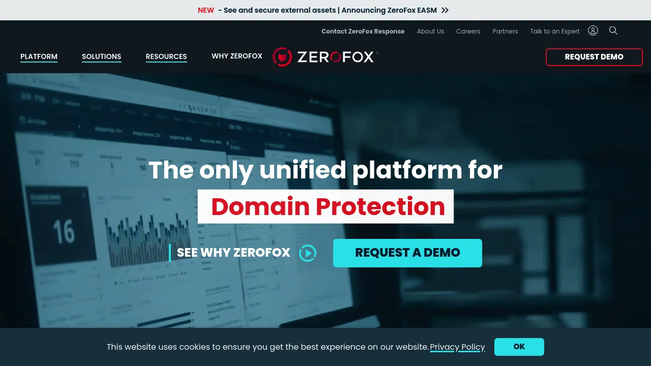 Zerofox screenshot