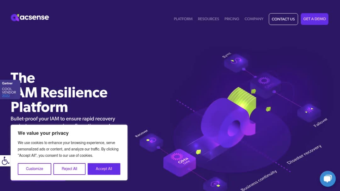 Acsense screenshot