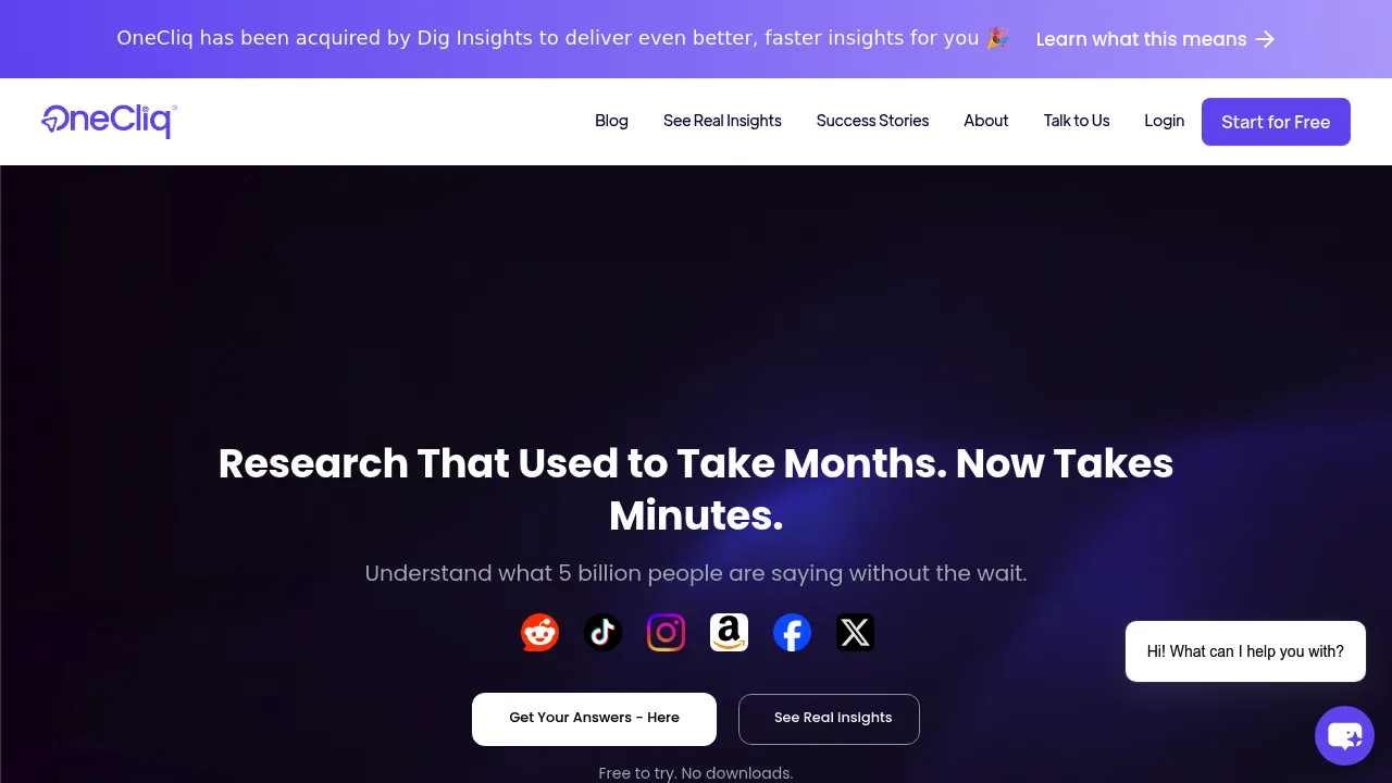 OneCliq screenshot