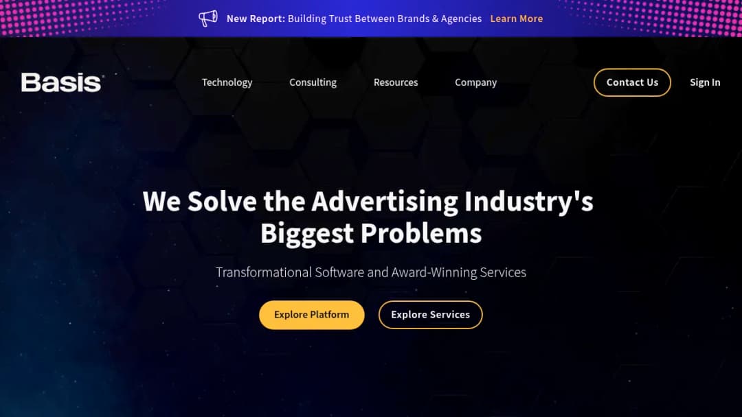 Basis Technologies screenshot