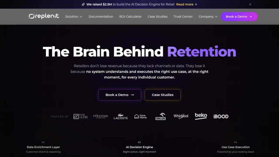 Replenit screenshot