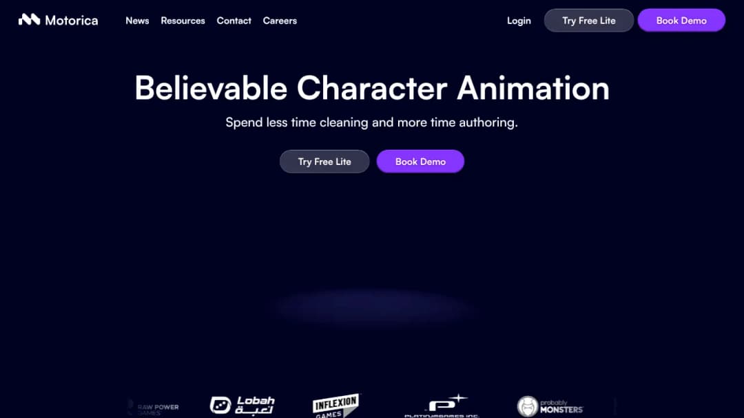 Motorica screenshot