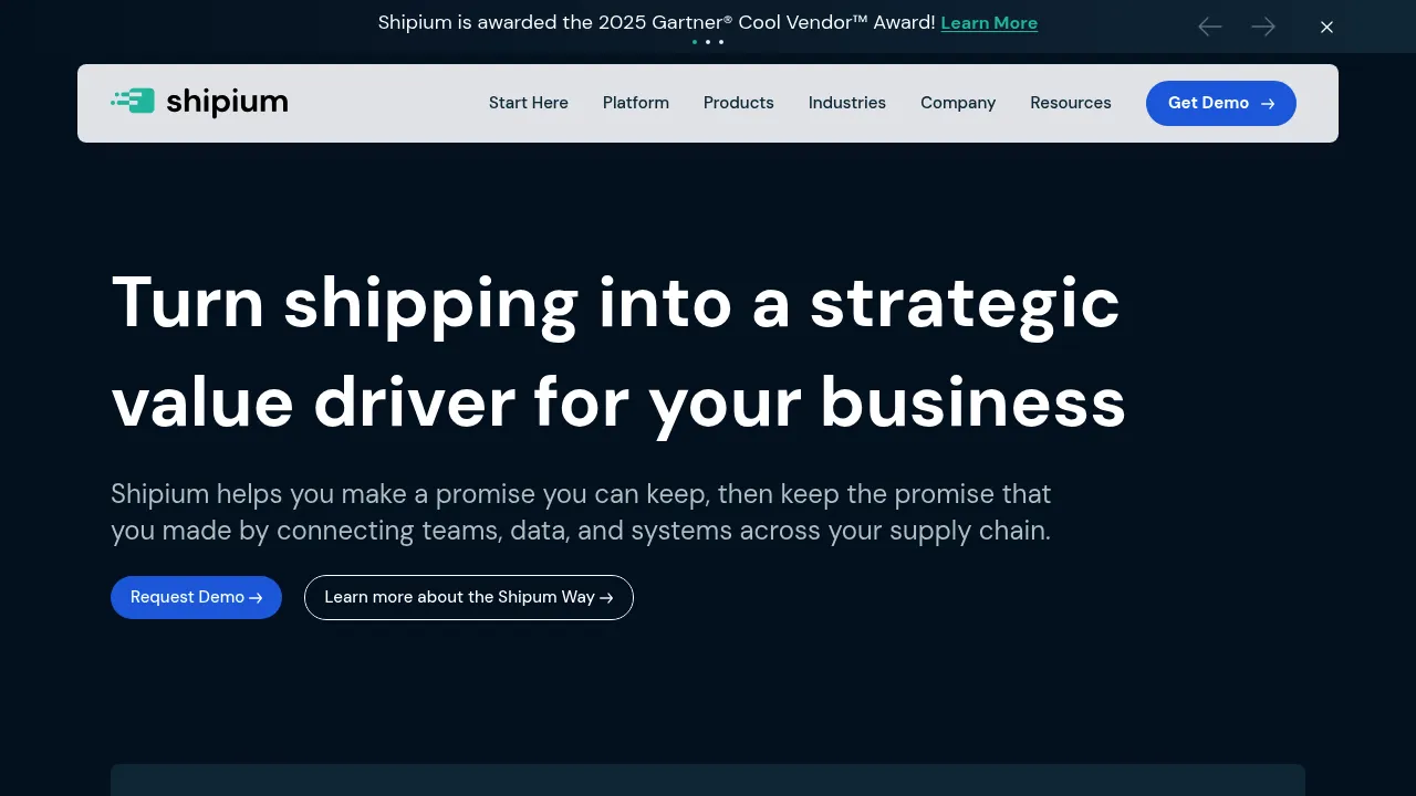 Shipium screenshot