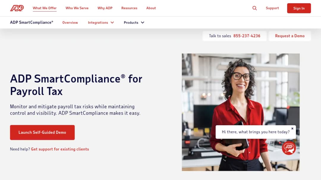 ADP Payroll Taxes screenshot