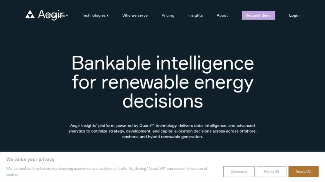 Aegir Insights screenshot