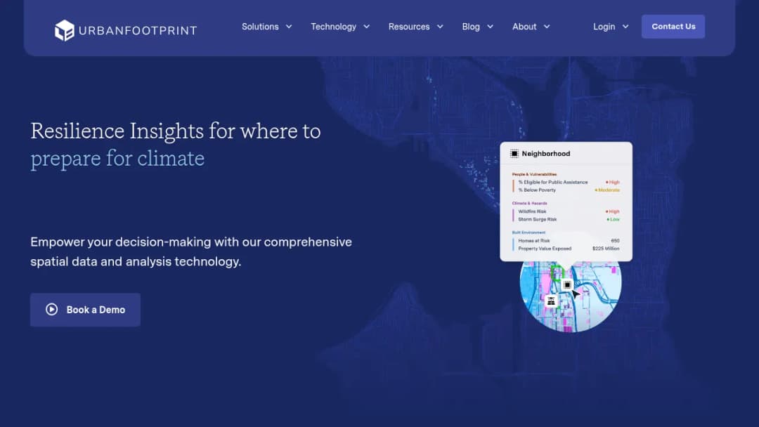 UrbanFootprint screenshot