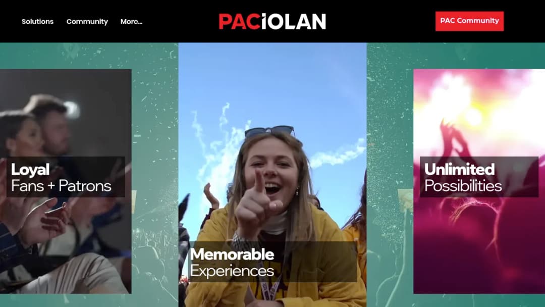 Paciolan screenshot