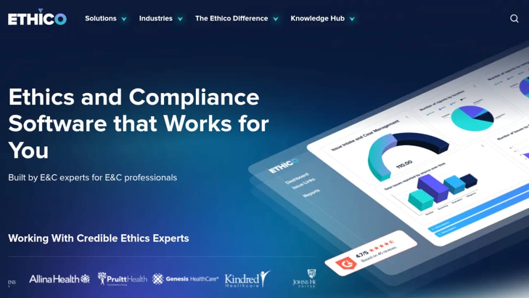 Ethico screenshot